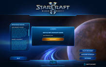 Battle.net 2 - écran de connexion Battle.net 2 - écran de connexion