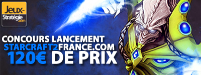 Bannire concours SC2FR Lancement du site