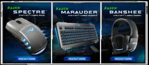 Produits Razer StarCraft 2