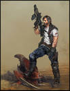 Artwork de Jim Raynor, héros Terran Artwork de Jim Raynor, héros Terran