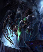 Fond d'écran Zeratul et Kerrigan Fond d'écran Zeratul et Kerrigan